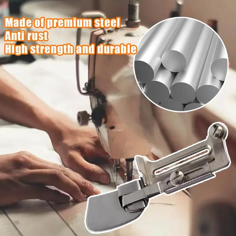 Verstellbarer Rollsaumfuß für präzise Nähabschlüsse