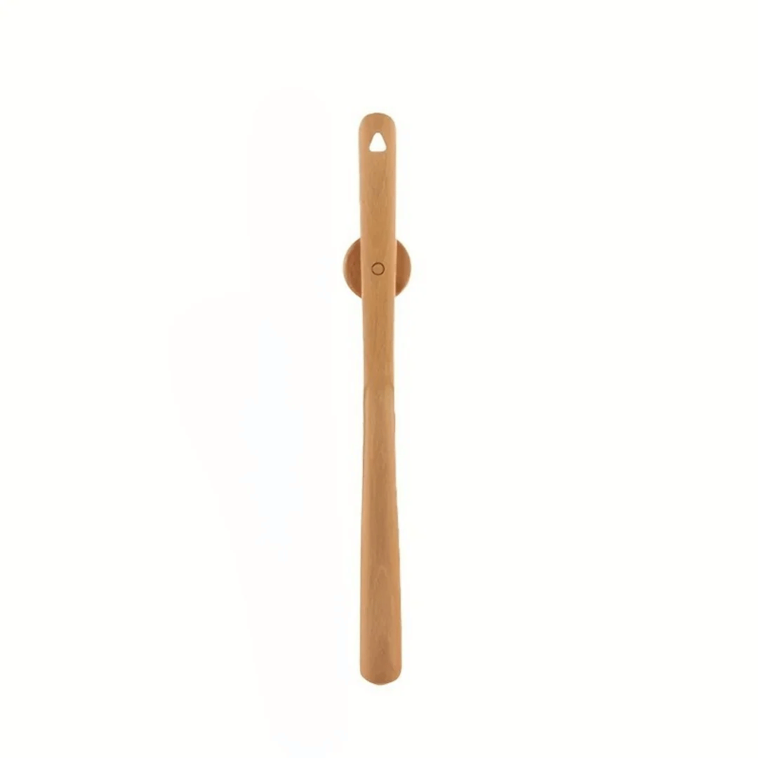 Magnetischer Schuhlöffel aus Holz mit ergonomischer Form