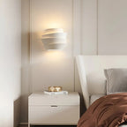 Wandleuchte aus mattem Eisen mit Schichtlicht-Design