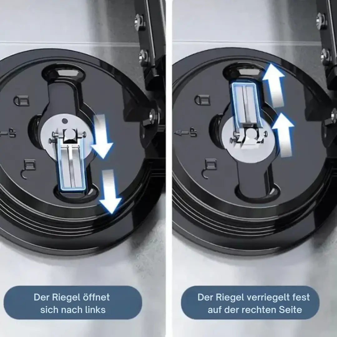 Platzsparendes Wand-Trocknerregal – klappbar, drehbar, bohrfrei