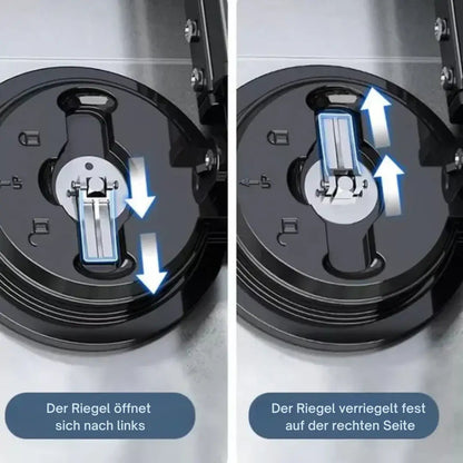 Platzsparendes Wand-Trocknerregal – klappbar, drehbar, bohrfrei