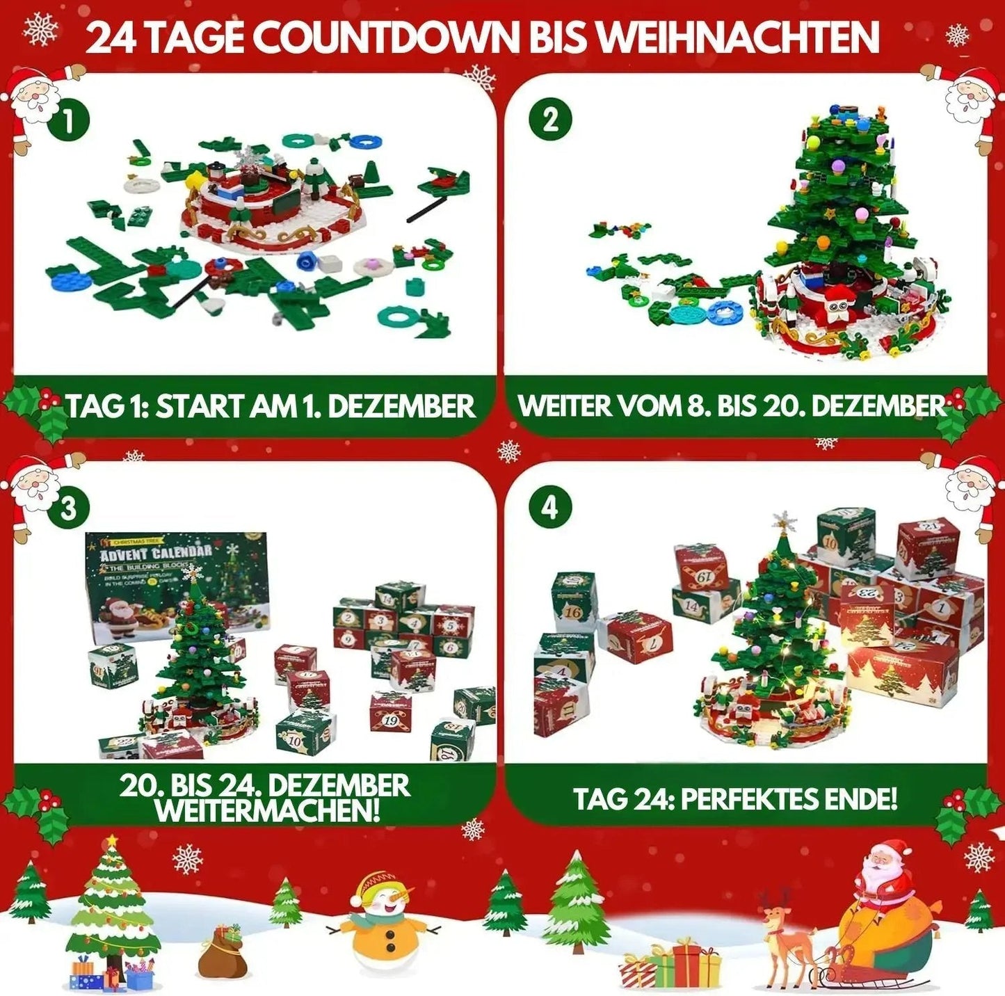 Weihnachtsbaum-Bauset