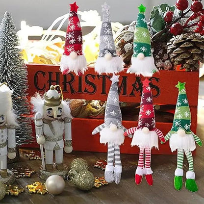 Weihnachtswichtel Deko mit LED – Stabil & liebevoll gestaltet | 3er-Set