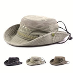 Sonnenhut mit breiter Krempe und Mesh-Belüftung