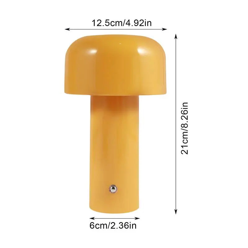 Kabellose LED Tischlampe mit wiederaufladbarem Akku