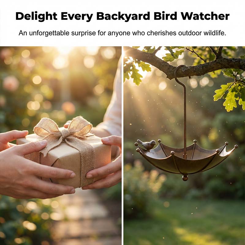 Vogeltränke Eisen – Vintage-Design für Garten und Terrasse