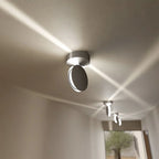 LED-Wandleuchte mit 360° drehbarem Licht und beidseitigem quadratischem Lichteffekt, wasserabweisend