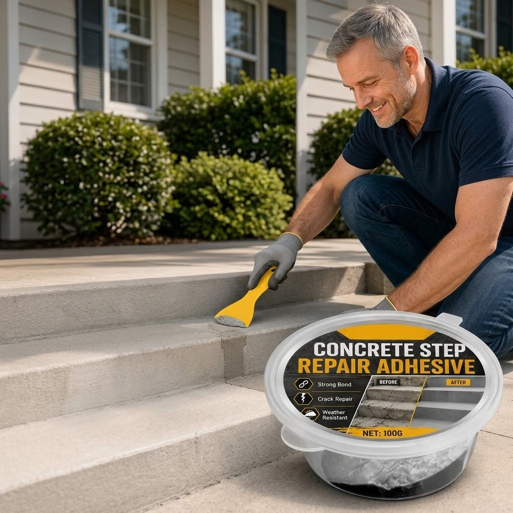 Beton-Reparaturmasse für Risse und Stufen