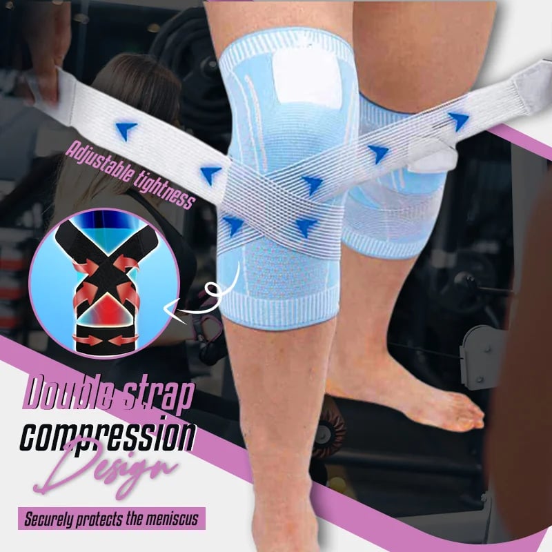 Knie-Kompressionsbandage | Flexibel & atmungsaktiv für Alltag