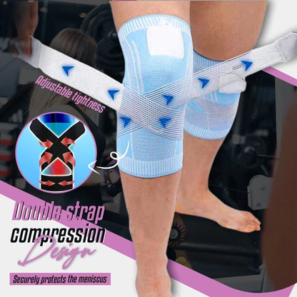 Knie-Kompressionsbandage | Flexibel & atmungsaktiv für Alltag
