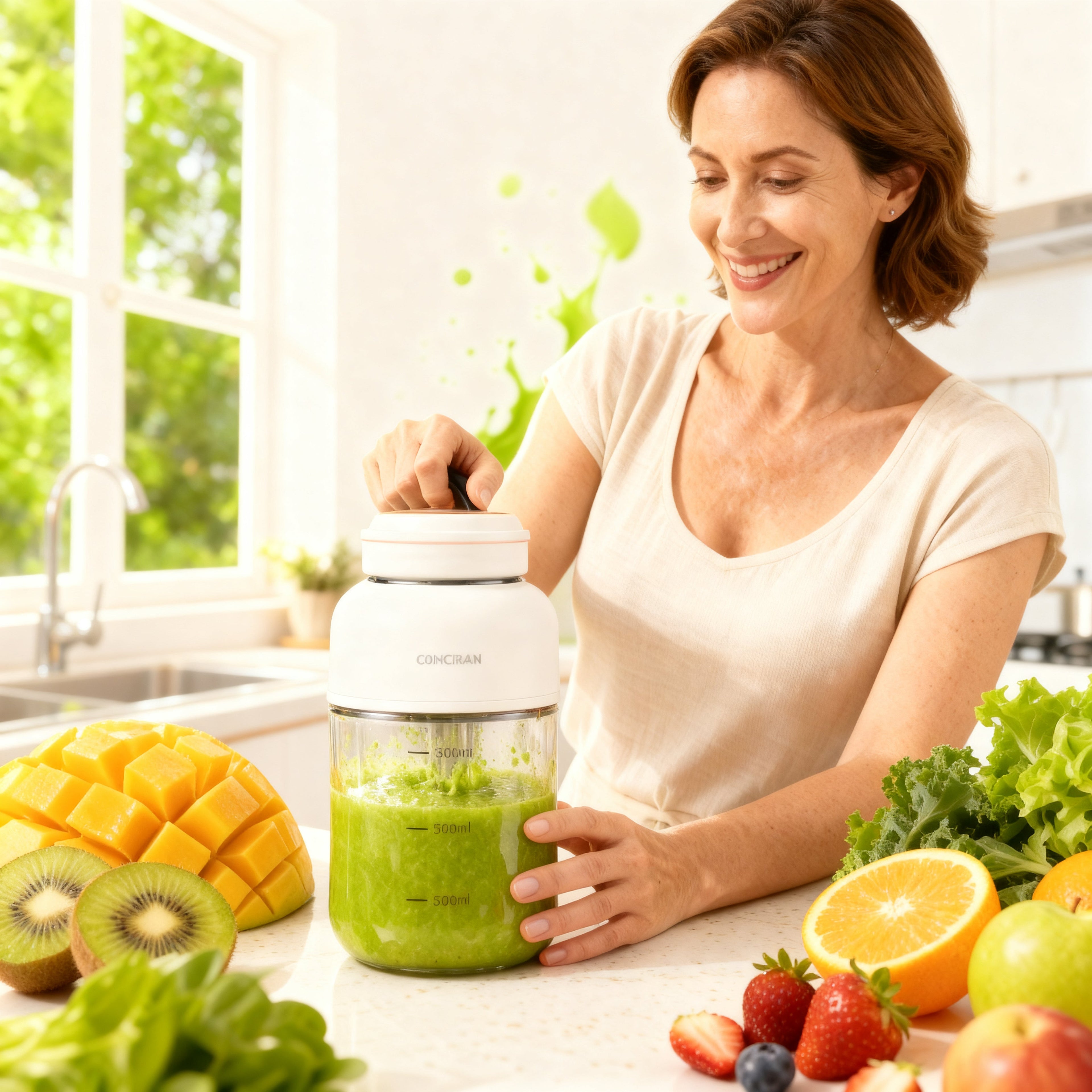 Tragbarer USB-Blender für Smoothies und Shakes