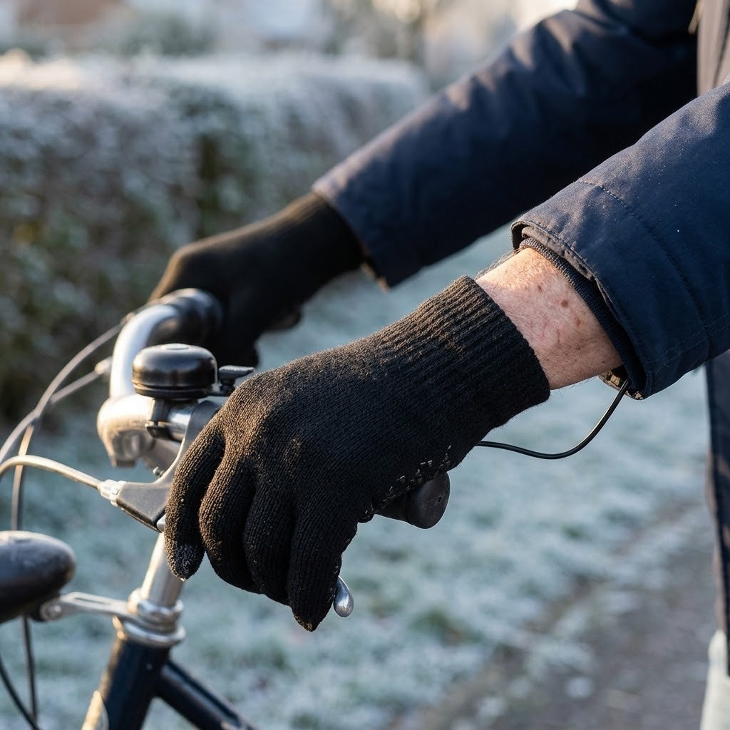 Beheizbare Handschuhe mit USB-Anschluss und Touchscreen