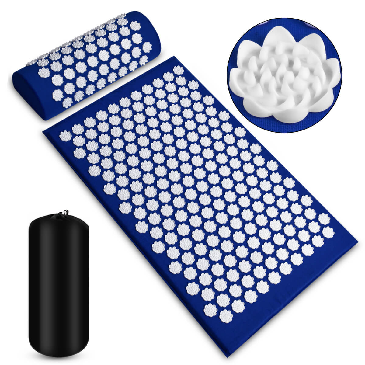 Akupressur-Set mit Matte und Kissen