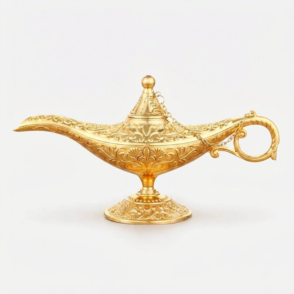 Aladdin Wunderlampe mit orientalischen Verzierungen