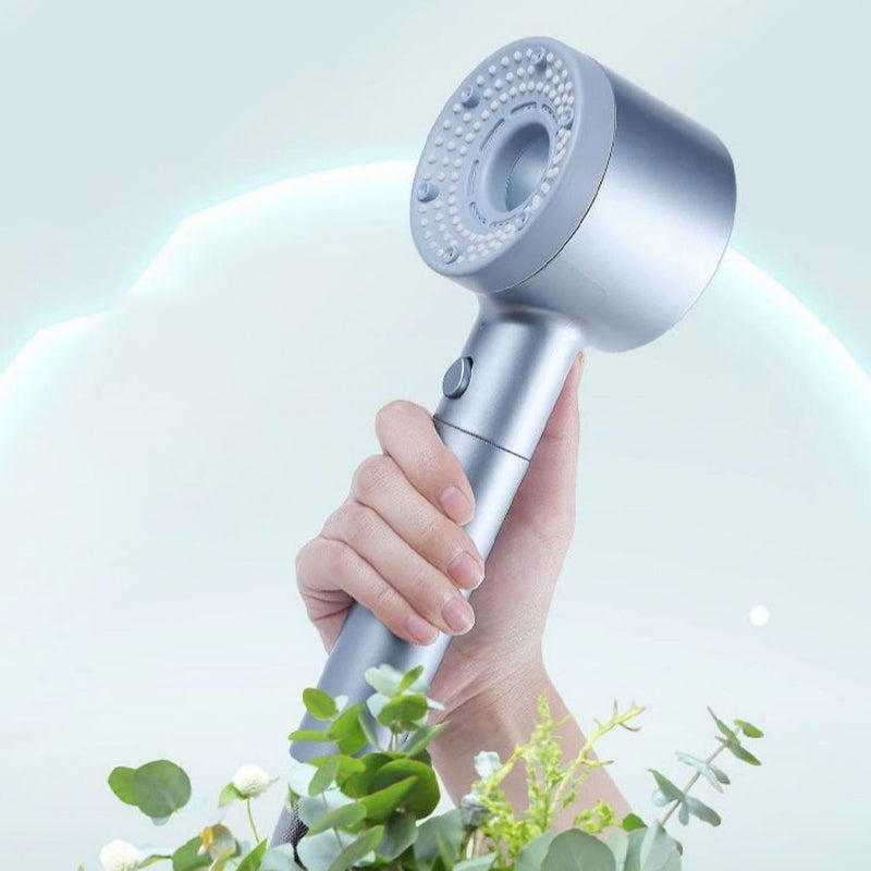 Turbo-Duschkopf mit Luftdrucktechnik – 5 Strahlarten