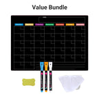 Magnetisches Kalender-Set für Kühlschrank mit Monats- und Wochenplaner