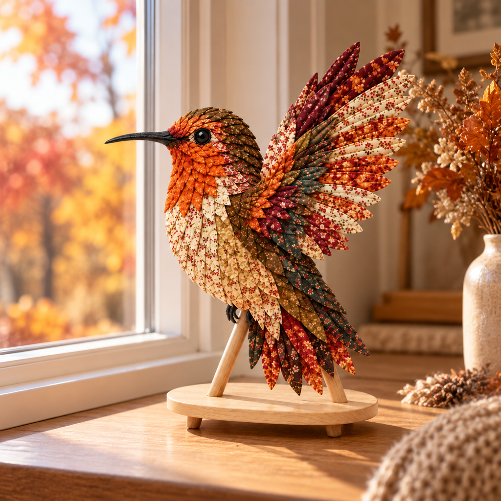 3D-Filz-Vogel Nähset mit Anleitung
