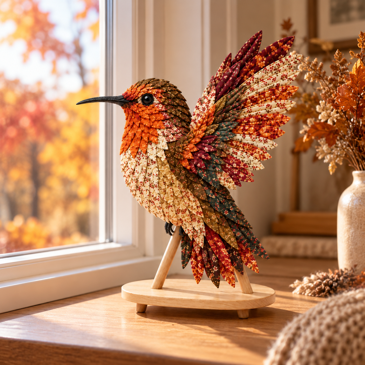 3D-Filz-Vogel Nähset mit Anleitung