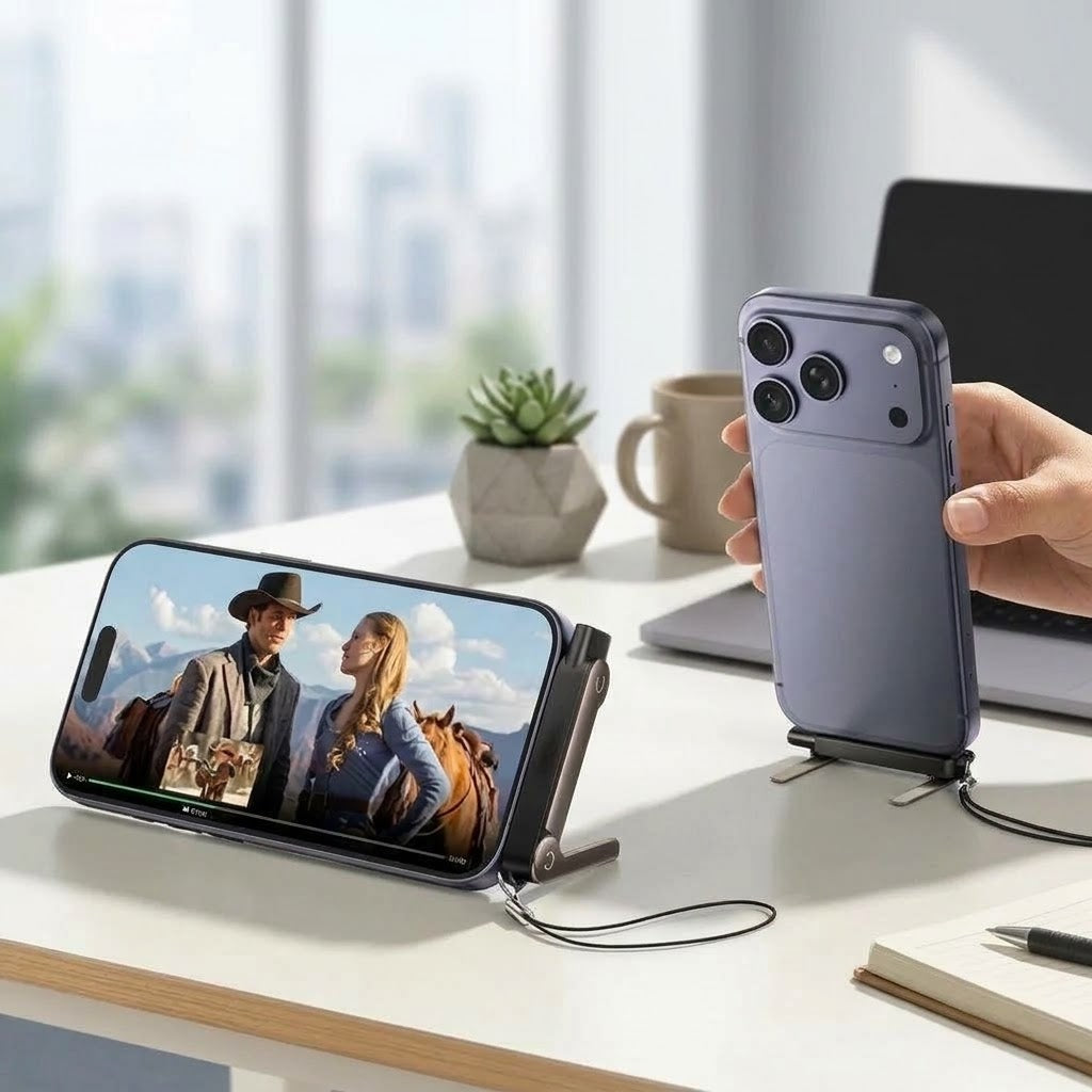 USB-C-Ladeadapter mit 360°-Klappständer