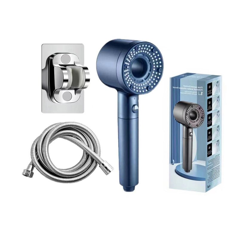 Turbo-Duschkopf mit Luftdrucktechnik – 5 Strahlarten
