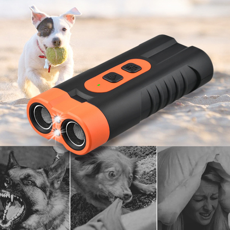Ultraschall-Hundeschreck mit LED-Licht – Tragbarer Tierschutz