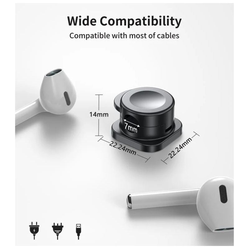 Magnetische Kabelclips – Ordnung für Ladekabel und Kabel