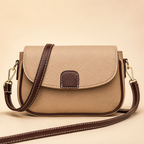 Crossbody-Tasche aus Leder mit Magnetverschluss