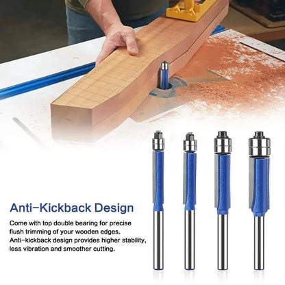 Entgrat- und Polierwerkzeug | 4-teiliges Set, präzise & langlebig