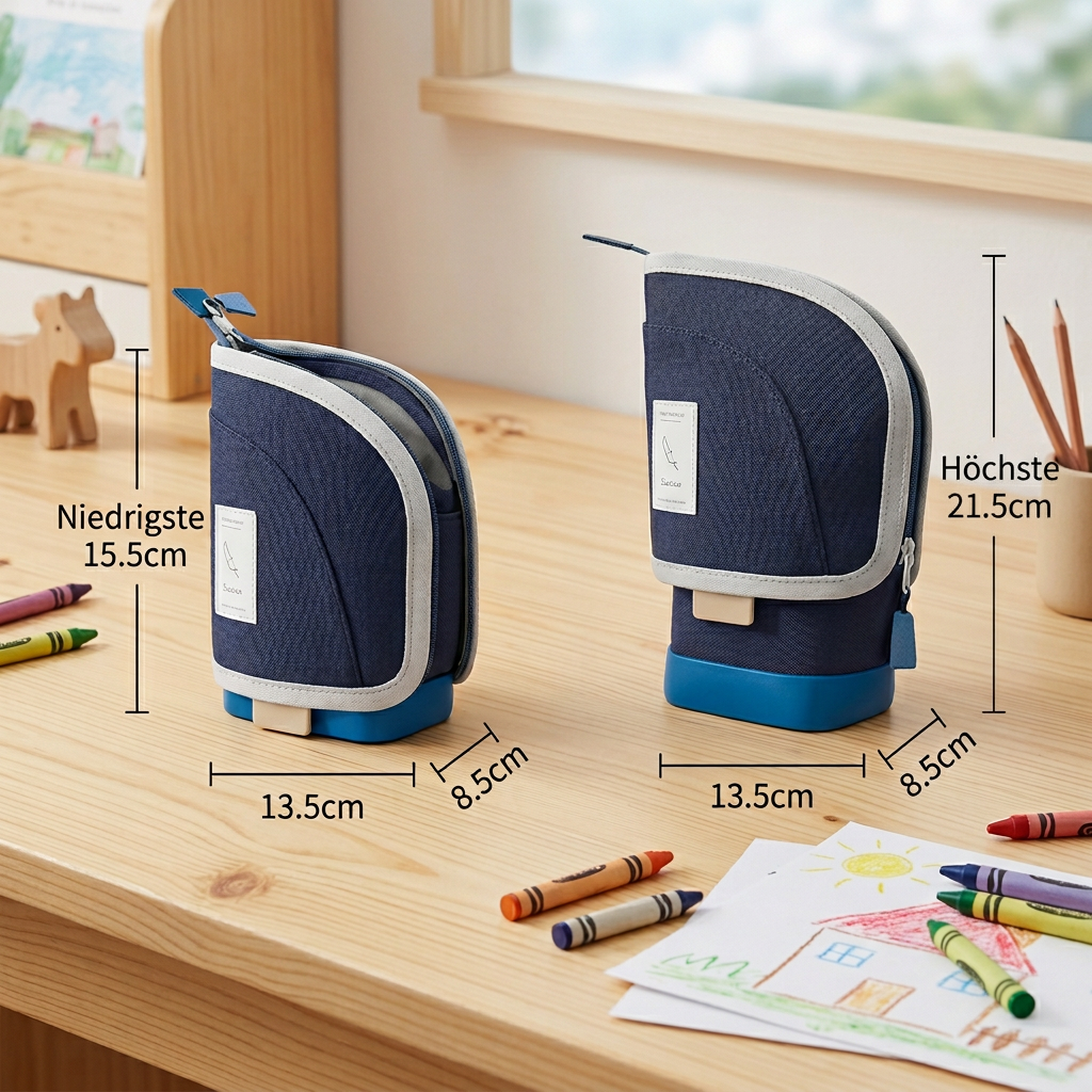 Pop-Up Federmäppchen 2-in-1 mit Stiftehalter