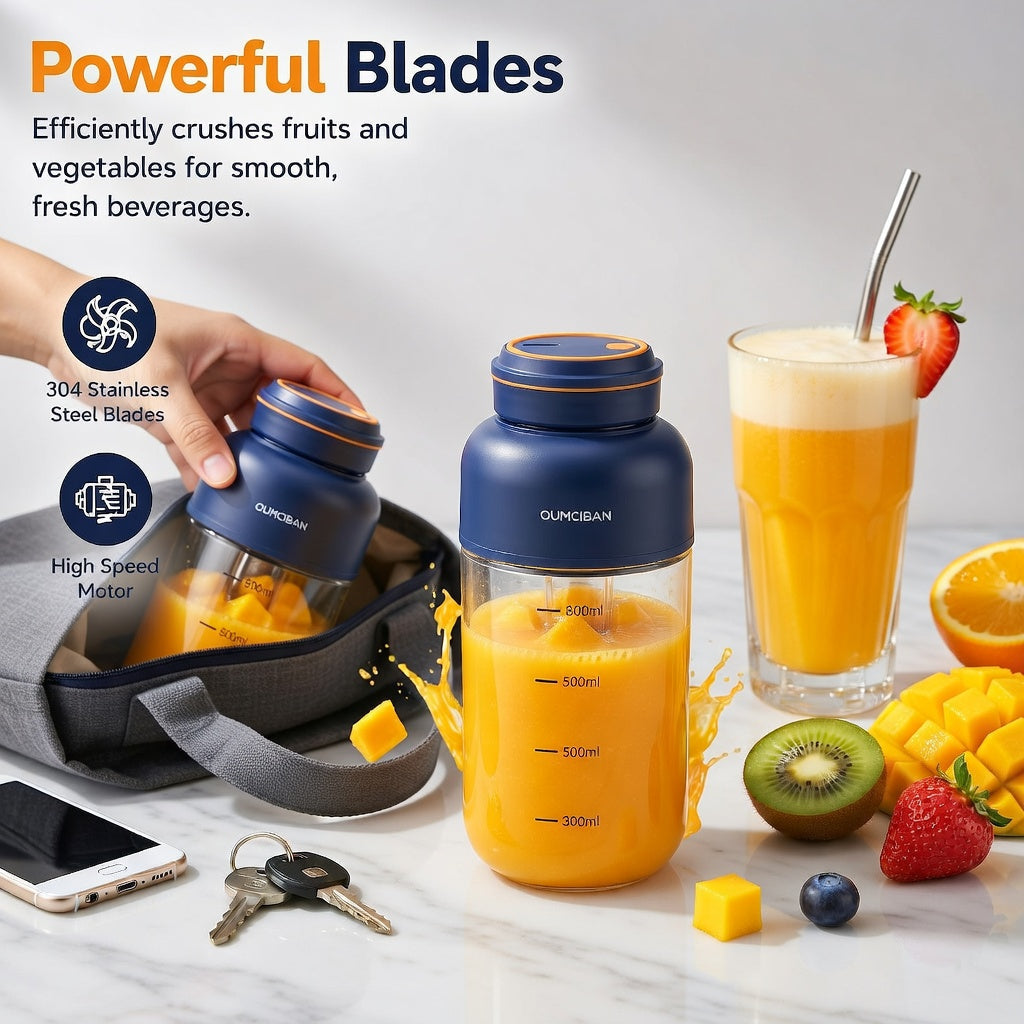 Tragbarer USB-Blender für Smoothies und Shakes