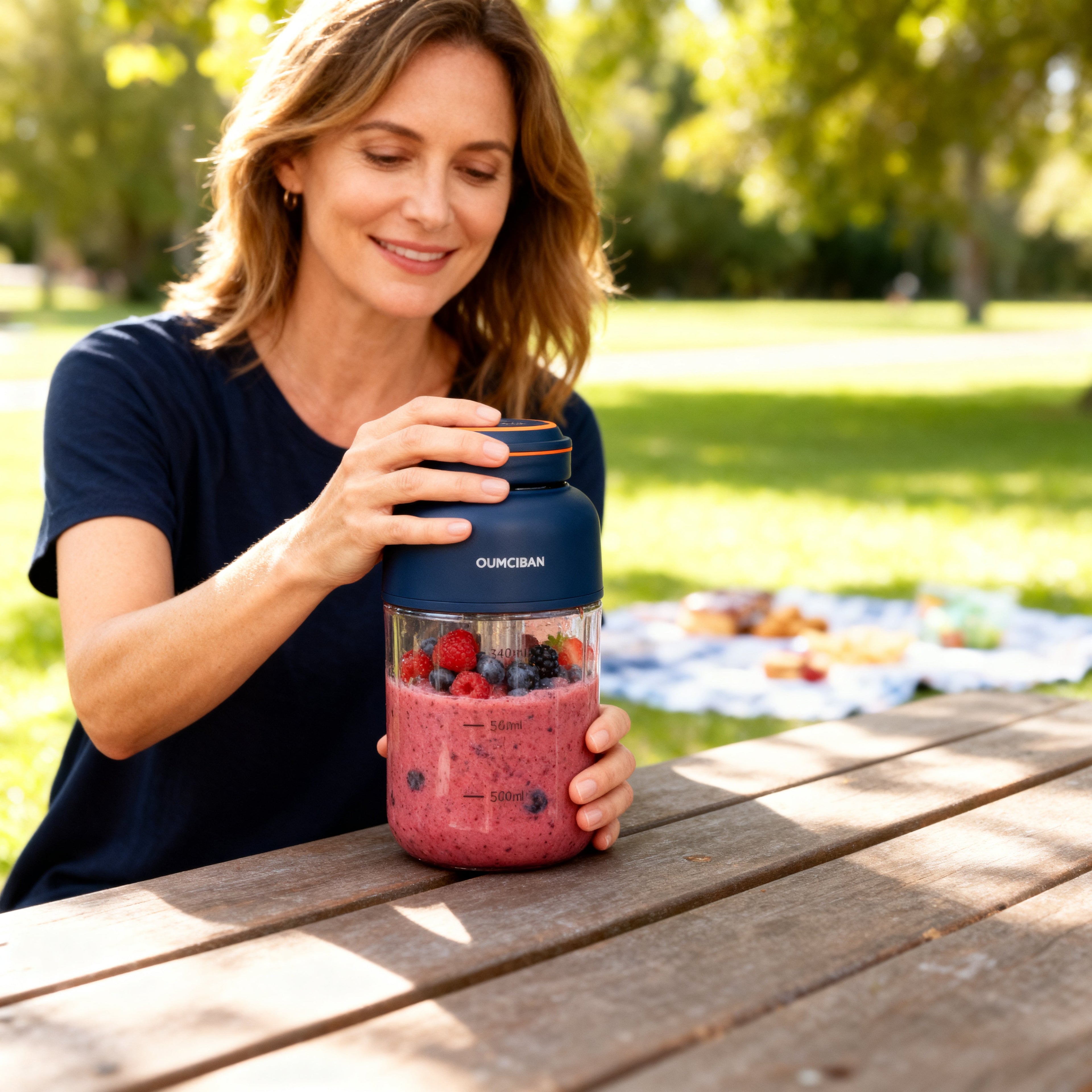 Tragbarer USB-Blender für Smoothies und Shakes