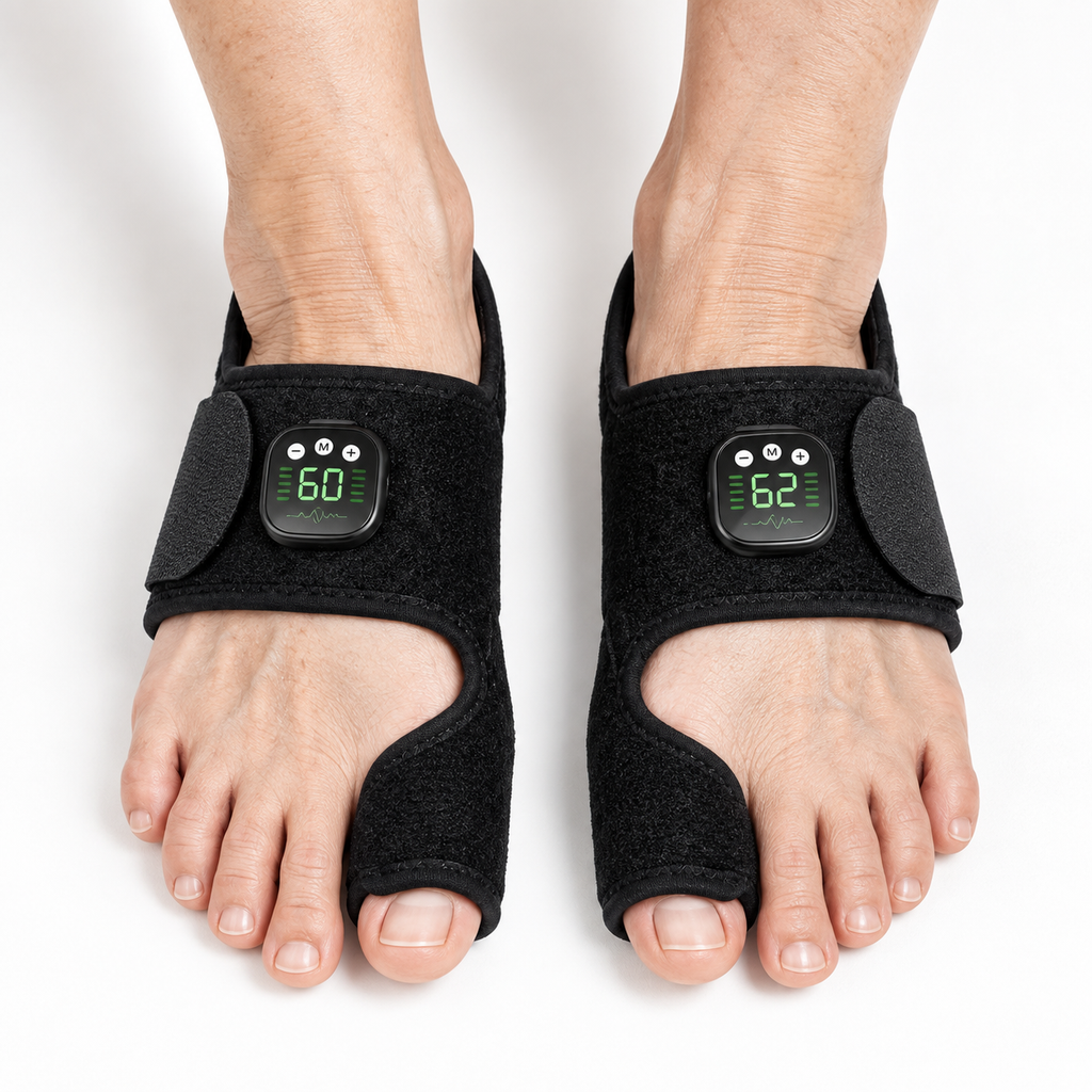 Zehenkorrektur-Bandage mit EMS-Stimulation