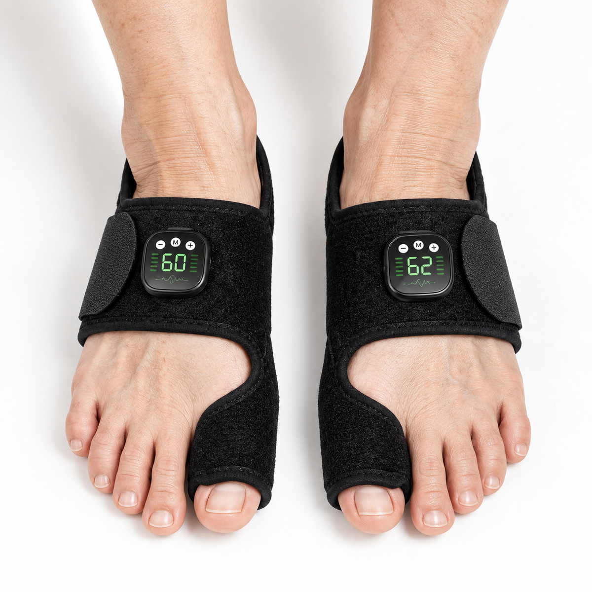 Zehenkorrektur-Bandage mit EMS-Stimulation