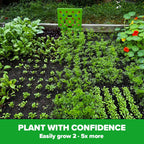 Garten-Pflanzraster mit Farbkodierung – Präzises Säen