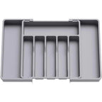 Besteck-Schubladenorganizer ausziehbar 33–57 cm