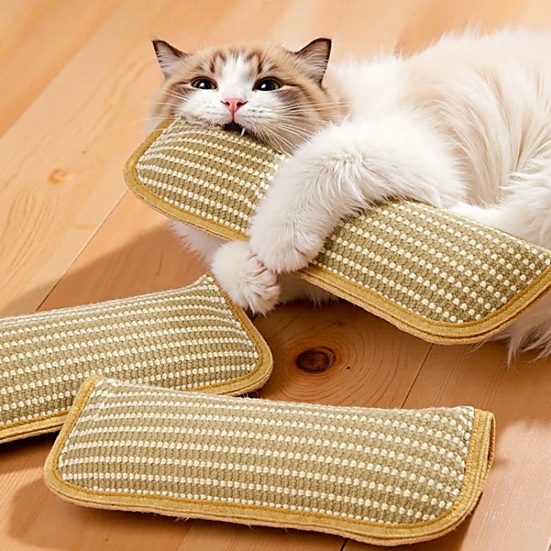 Sisal-Katzenspielzeug mit Katzenminze – Krallenpflege und Zahnreinigung