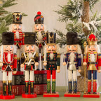 Holz-Nussknacker Soldatenfigur mit Handbemalung