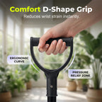 Ergonomischer Gehstock mit rutschfester Basis
