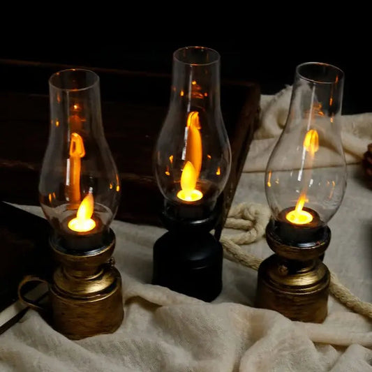 LED-Kerze | Flackernd | Flammenlose Sicherheit | Kunststoff