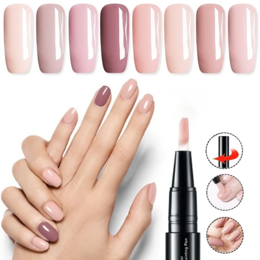 Gel-Nagellack Set | 28 strahlende Farben & Präzisionspinsel