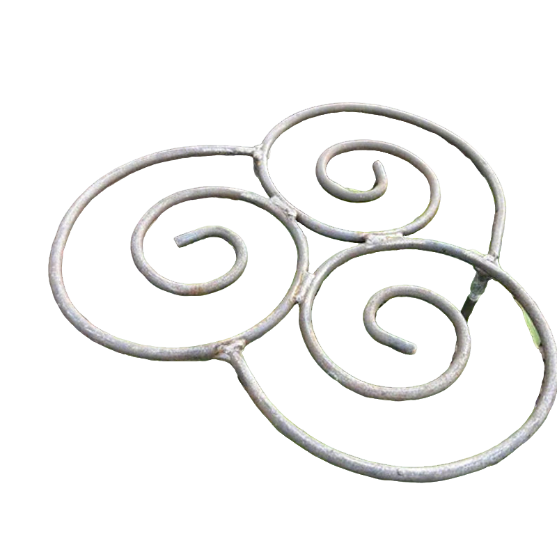 Pflanzenkorb Spirale Eisen – Stabile Blütenstütze für Garten