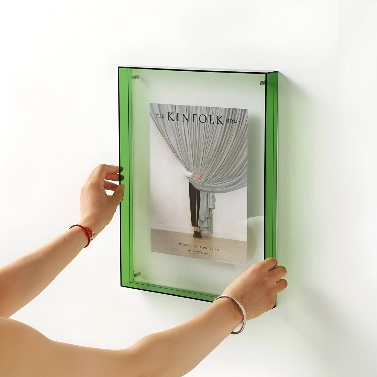 Acryl-Bilderrahmen doppelschichtig für Wand und Tisch