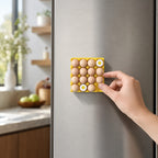 Magnetischer Eierhalter für den Kühlschrank – 16 Eier