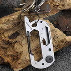 Edelstahl Multi-Tool mit 12 Funktionen – Kompakt für Schlüsselbund