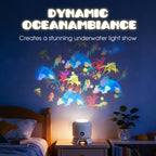 LED Projektor Lampe mit rotierenden Unterwasser-Motiven