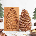 Holz-Keksform mit handgeschnitzten Tiermotiven