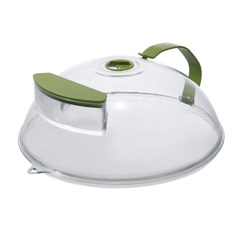 Mikrowellen-Abdeckhaube mit Dampfsystem – Spritzschutz