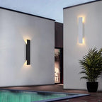 LED-Wandleuchte, zylindrisch mit diffusem Licht, Metall und Acryl