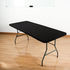 Elastische Tischdecke mit Spannrand für rechteckige Tische