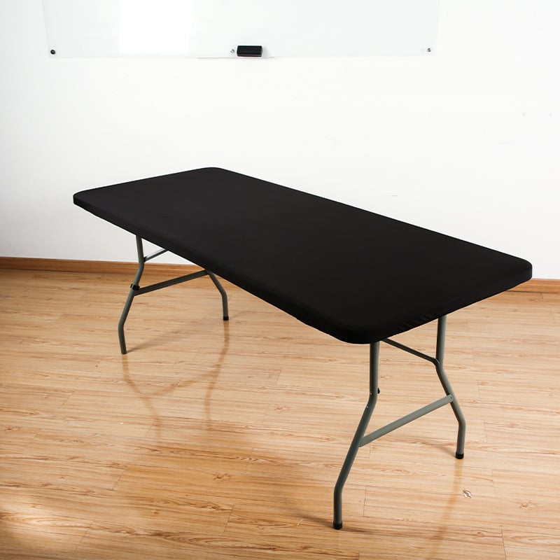 Elastische Tischdecke mit Spannrand für rechteckige Tische